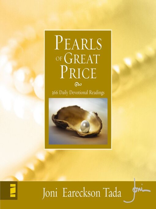 Title details for Pearls of Great Price by Joni Eareckson Tada - Wait list